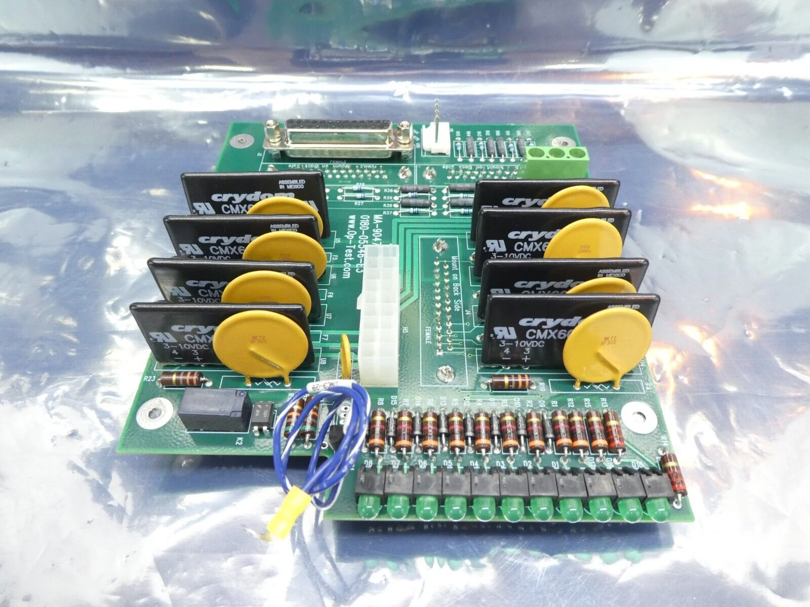 Op-Test 0180-05546-E3 Interface PCB MA-9047 Working Surplus - Image 6