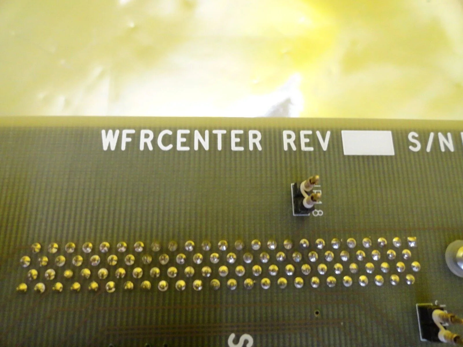 Orbot Instruments 71051911-DD WFRCENTER Backplane PCB Board AMAT WF 720 Used - Image 2