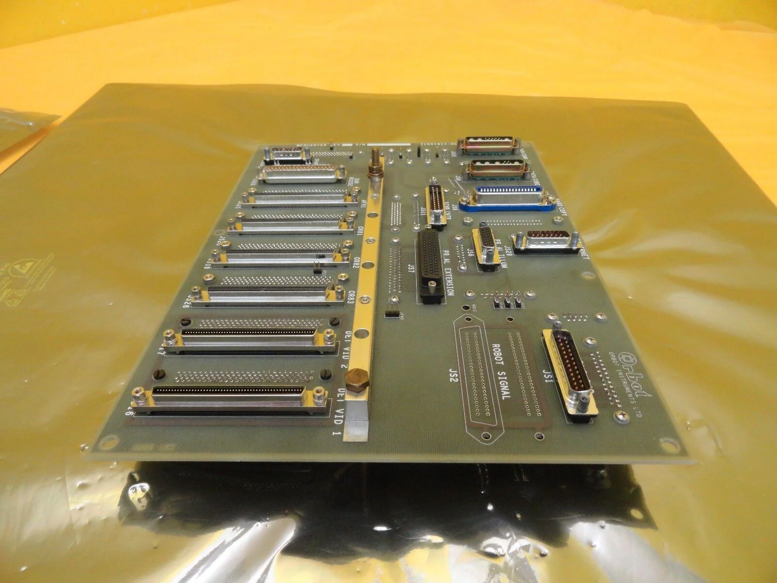Orbot Instruments 71051911-DD WFRCENTER Backplane PCB Board AMAT WF 720 Used - Image 6