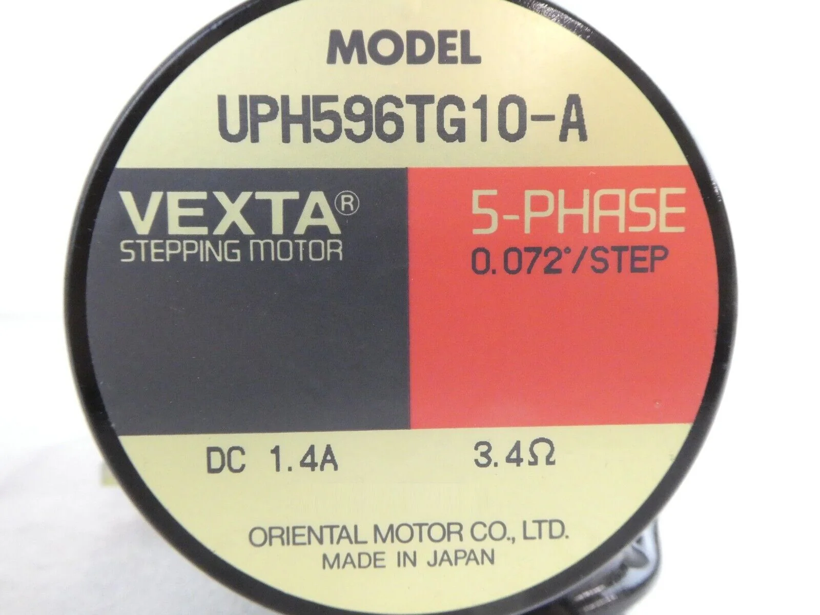 Oriental Motor UPH596TG10-A A6259-9415TG Stepping Motor VEXTA Lot Of 2 Working - Image 8