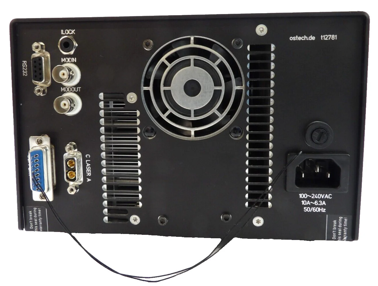 OSTECH ds11-t127 Series Laser Diode & Temperature Controller Working Surplus - Image 3