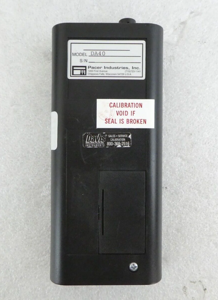 Pacer Industries DA40 Digital Rotating Vane Anemometer Set Working Surplus - Image 6