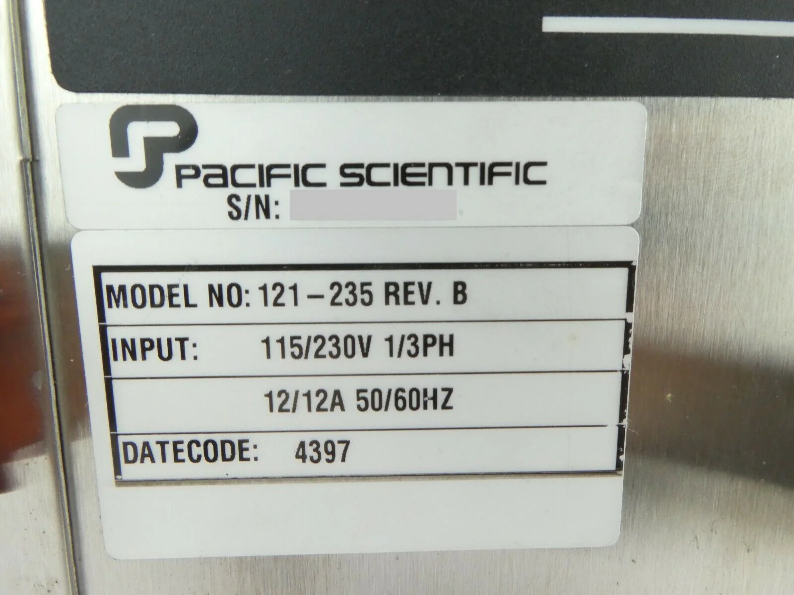 Pacific Scientific 121-235 Servo Controller SC750 Working Surplus - Image 11