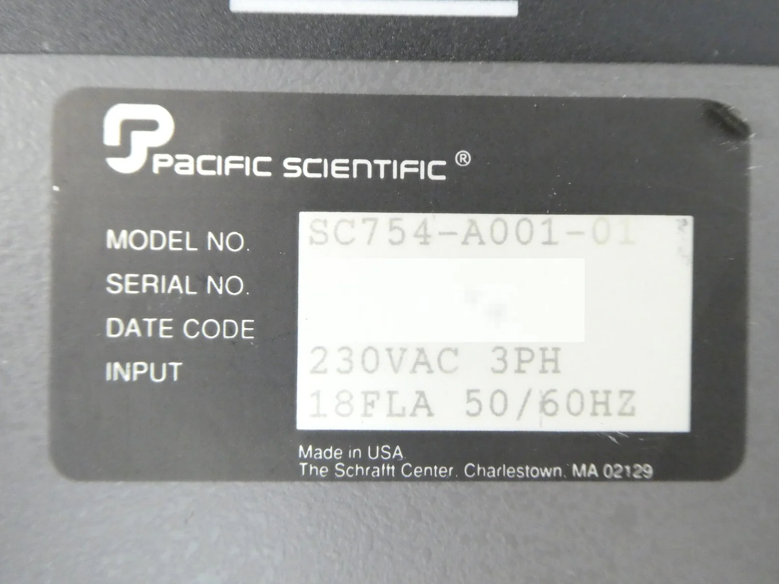 Pacific Scientific SC754-A001-01 Servo Position Controller SC750 Working - Image 12