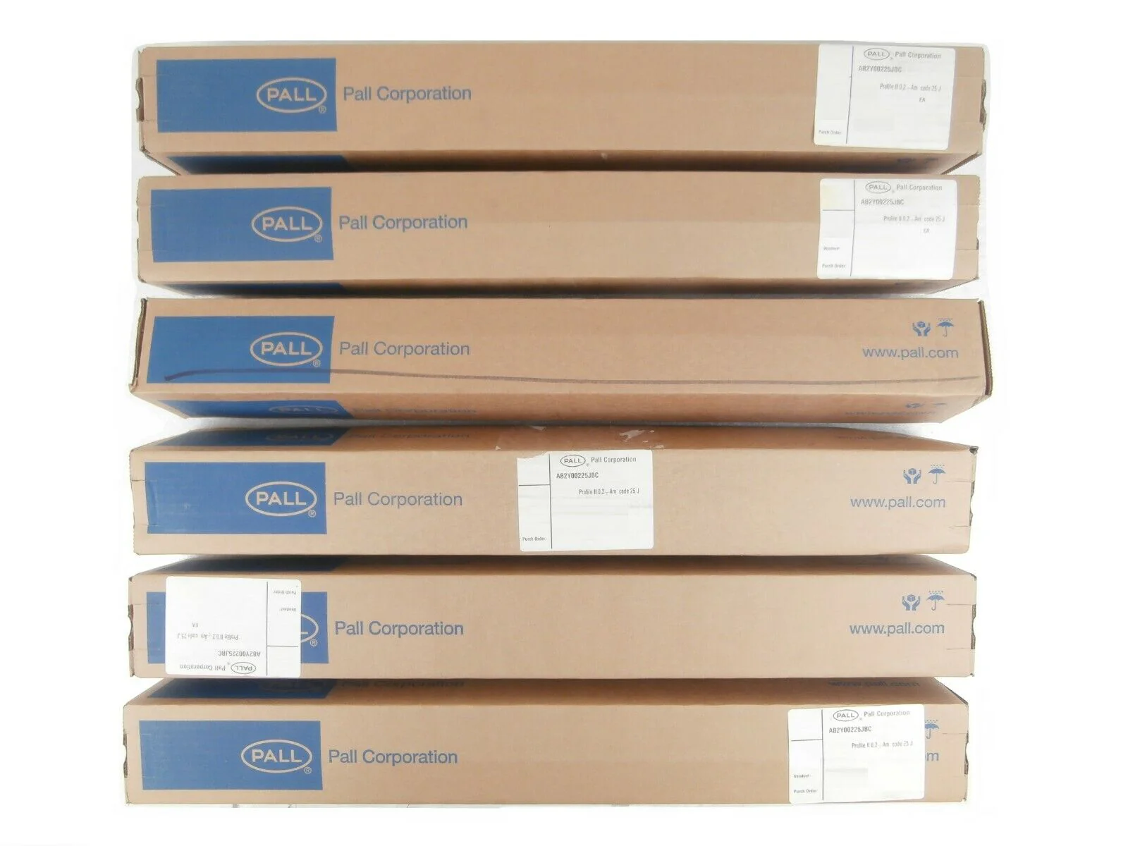 Pall AB2Y00225JBC .2 Micron Filter Cartridge Profile II Reseller Lot of 6 New - Image 2