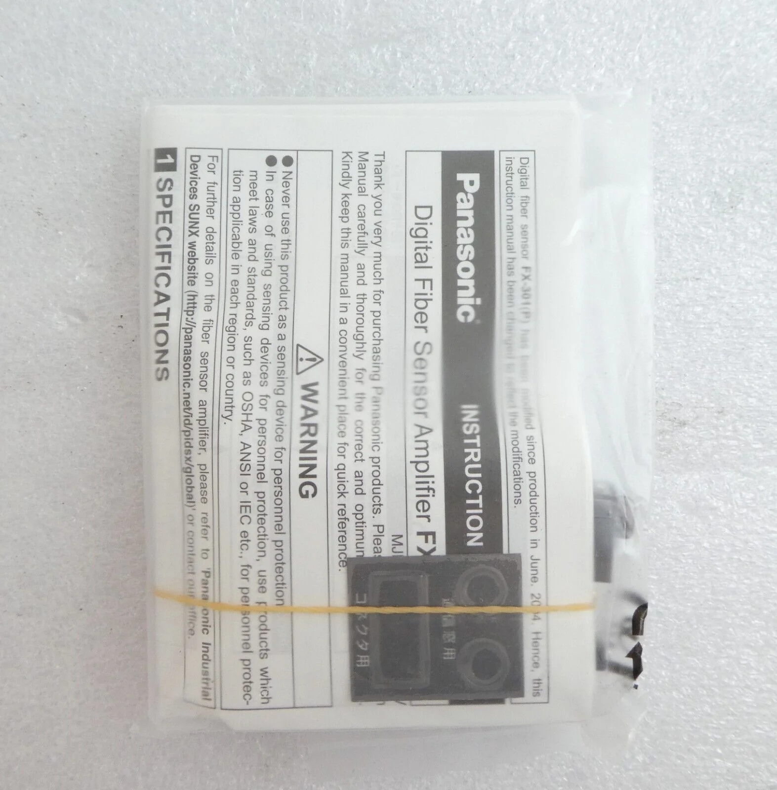 Panasonic FX-301-NK2 Digital Fiber Sensor Amplifier FX-301 Lot of 26 New - Image 3