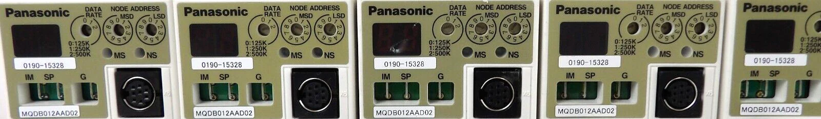 Panasonic MQDB012AAD MQDB012AAD02 Servo Drive AMAT 0190-15328 Lot of 6 Working - Image 7