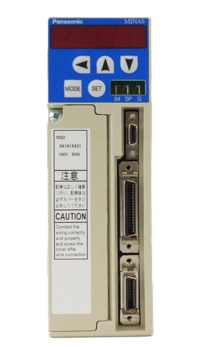 Panasonic MSD5A1A1XX21 AC Servo Driver TEL Tokyo Electron 1380-103190T11 Working