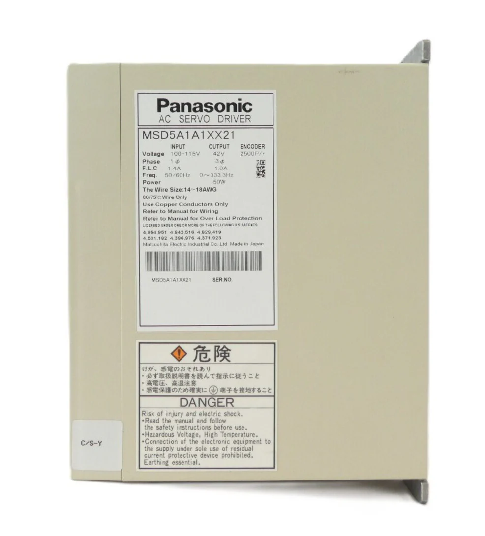 Panasonic MSD5A1A1XX21 AC Servo Driver TEL Tokyo Electron 1380-103190T11 Working - Image 2