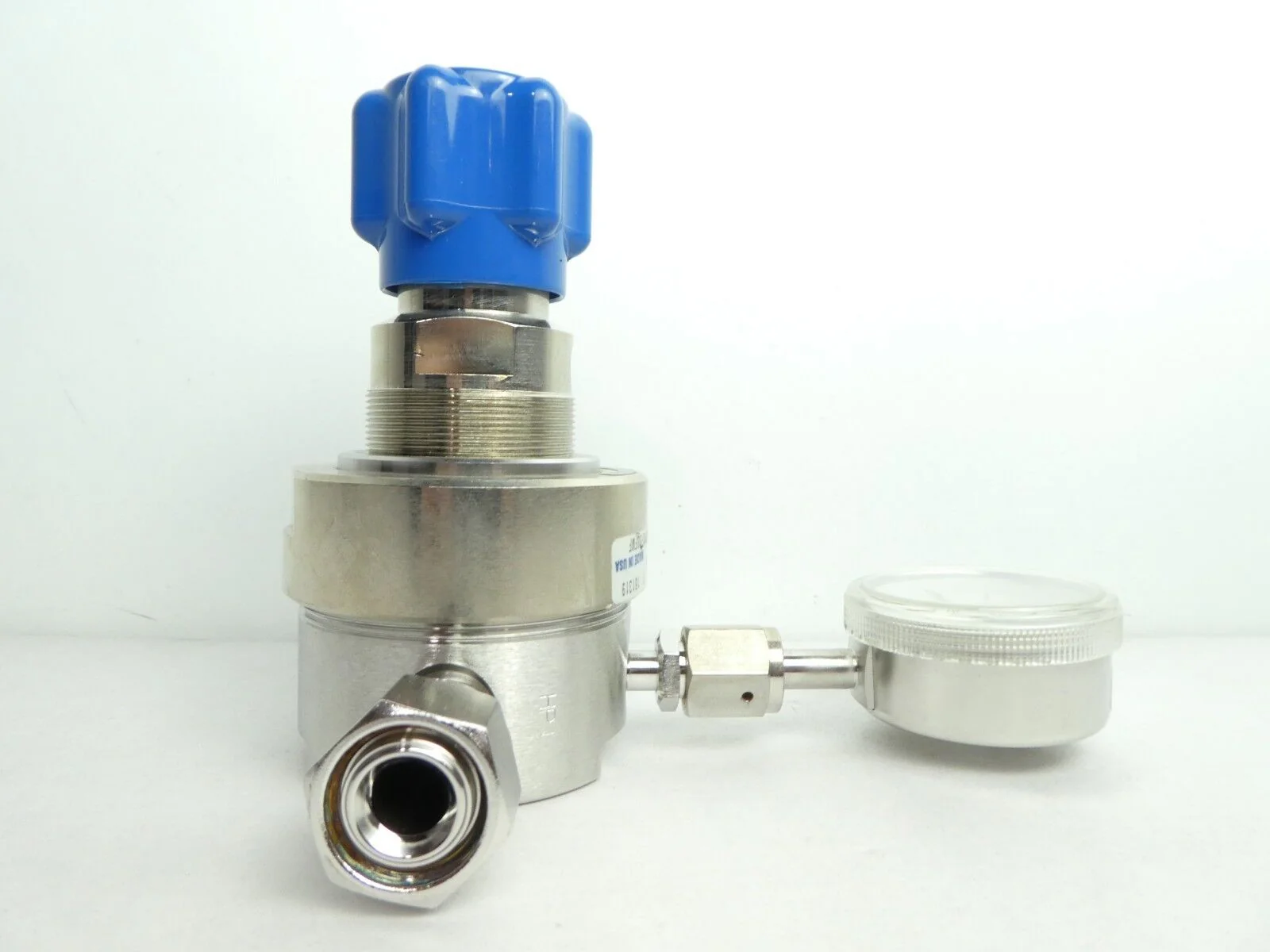 Parker 45200931EV Regulator Valve w/ Gauge SQ420E100W3PVXFS8FMF Used Working - Image 3