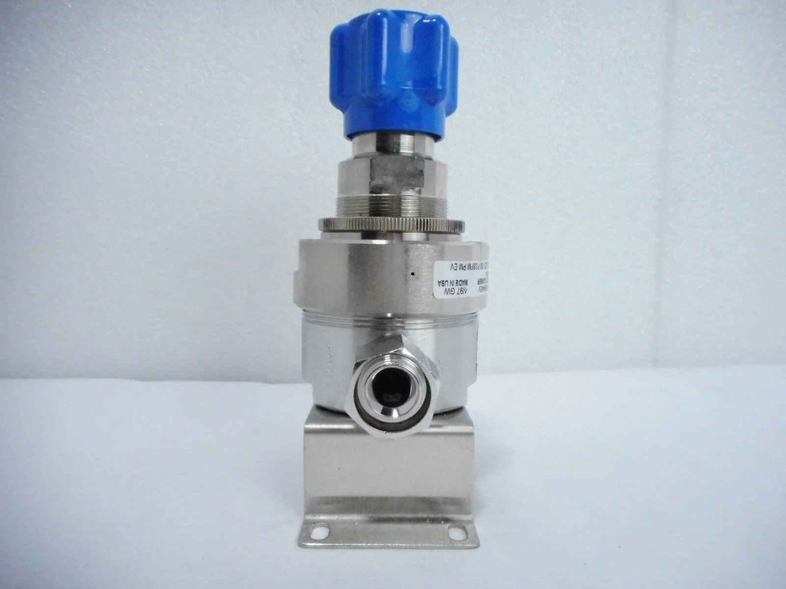 Parker 45200944EV Manual Regulator Valve SQ420E-50FS8FMPMEV Used Working - Image 3
