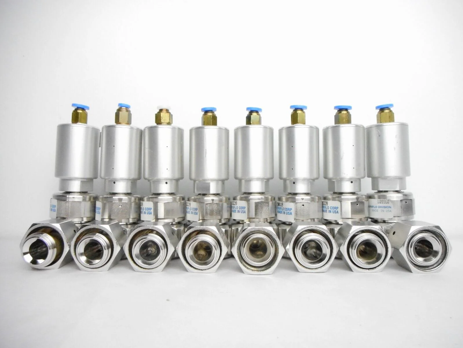 Parker 45400307 Diaphragm Valve 944AOPLPNCSFS8MF Reseller Lot of 8 Used Working - Image 3