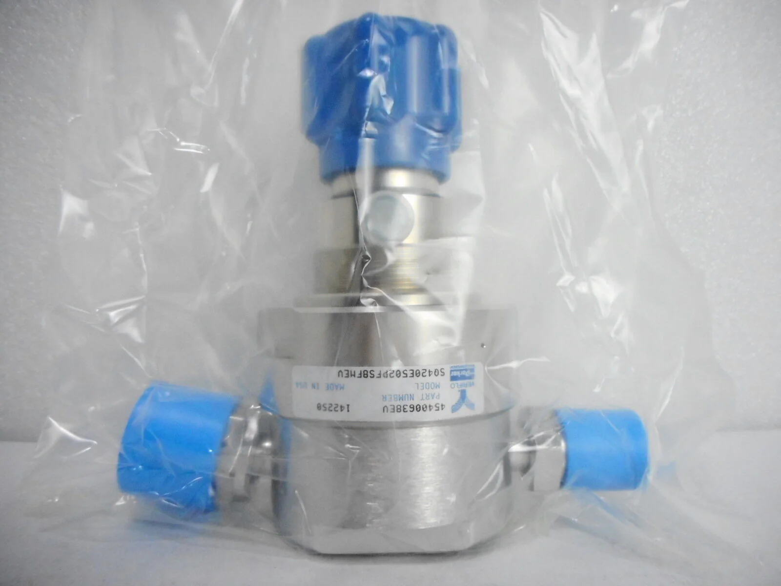 Parker 45400638EV Manual Regulator Valve SQ420E502PFS8FMEV New - Image 2