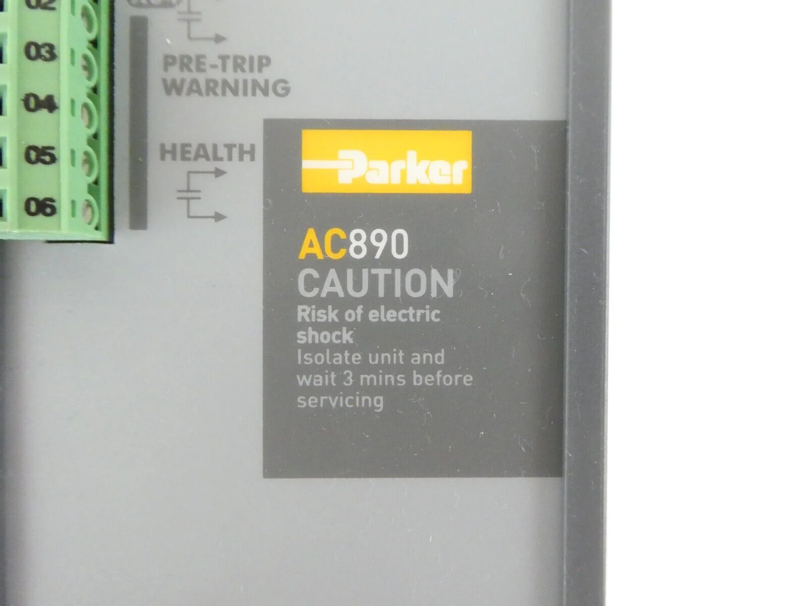 Parker 890CS/5/0032B/B/00/N/EN 890 Modular AC Drive 6511-RS232-00-G Working - Image 8
