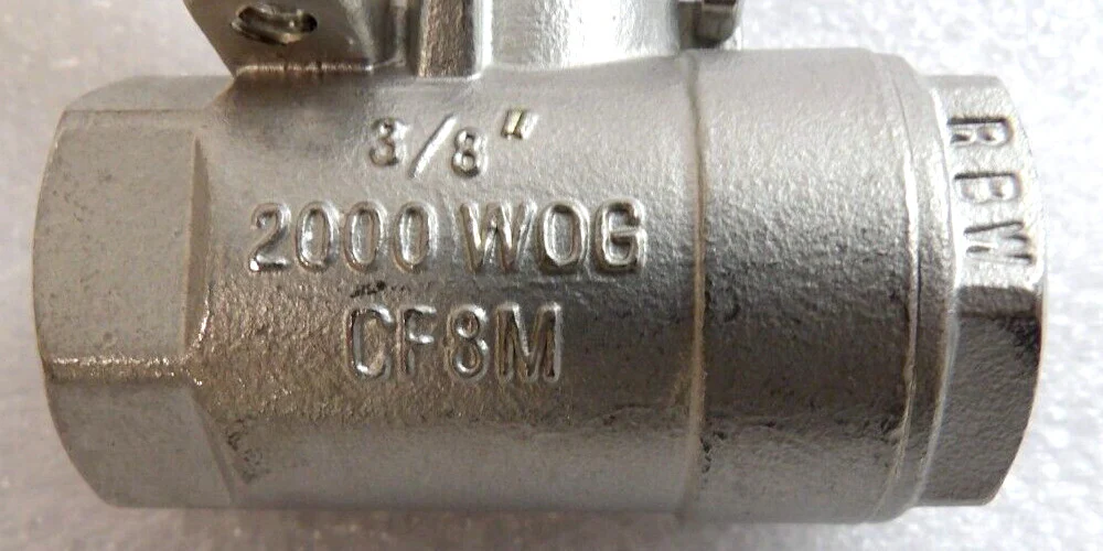 Parker CF8M 2000 WOG Ball Valve 3/8" V502SS Series Reseller Lot of 29 New - Image 7
