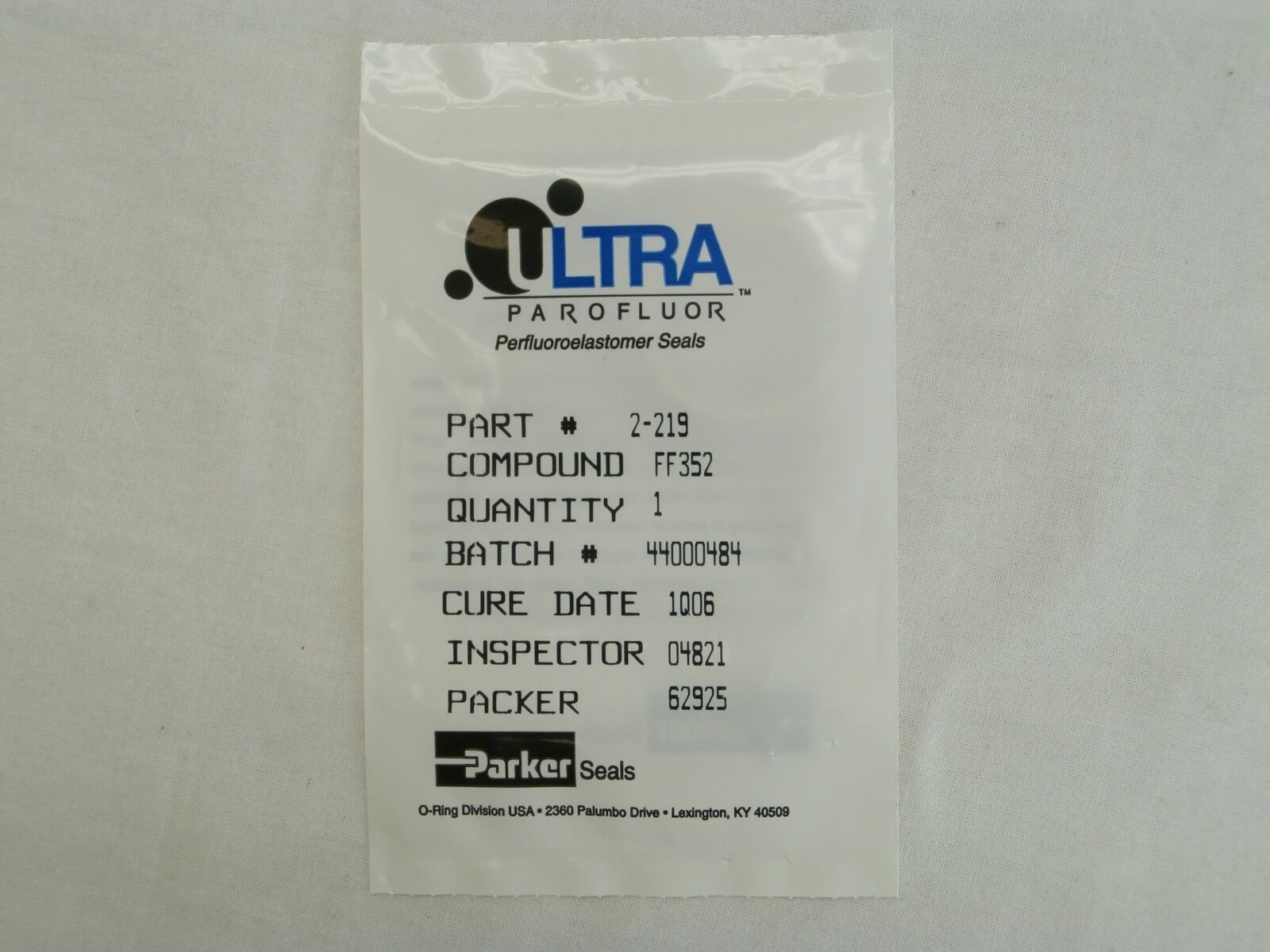 Parker Seals FF352 Medium O-Rings Ultra Parofluor Seal Reseller Lot of 11 New - Image 7