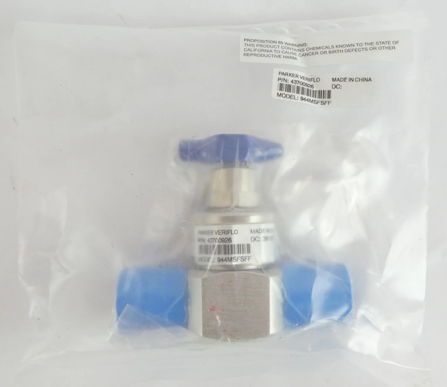 Parker Veriflo 43700926 Manual Diaphragm Valve 944MSFSFF Reseller Lot of 3 New - Image 13