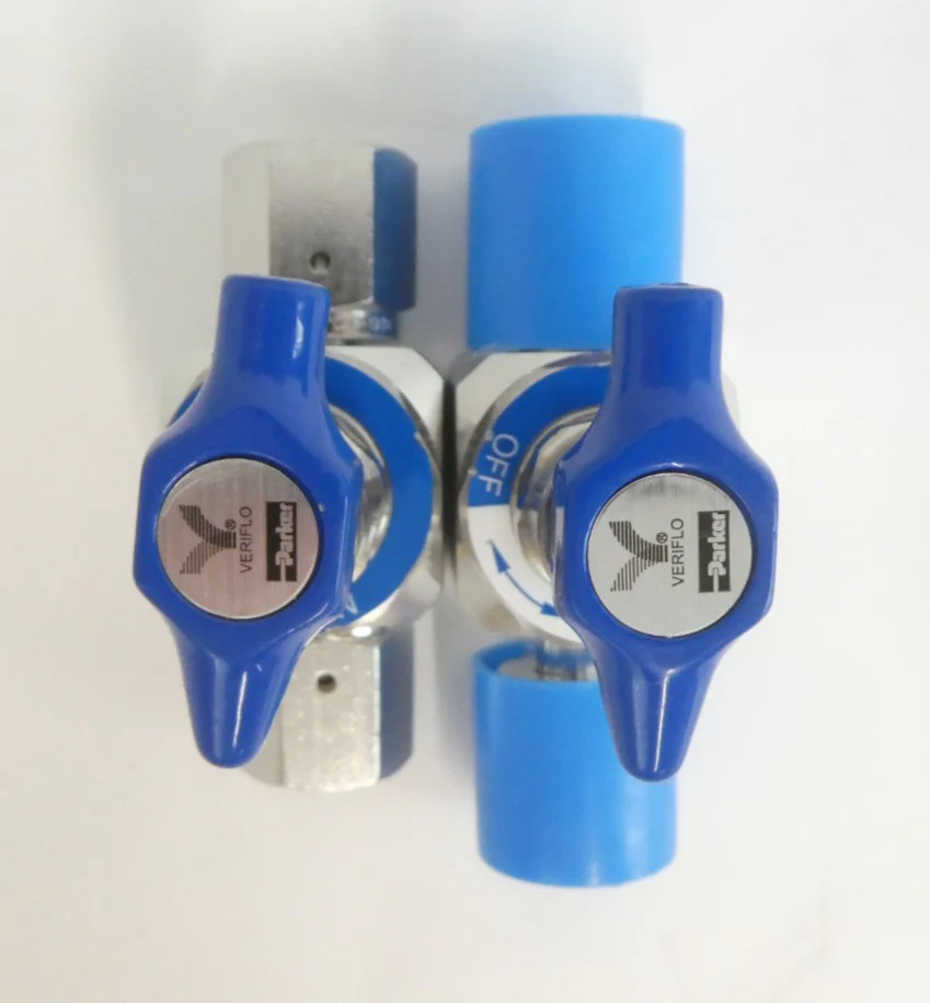 Parker Veriflo 930MSFSFF Diaphragm Valve Lot of 5 Working - Image 12