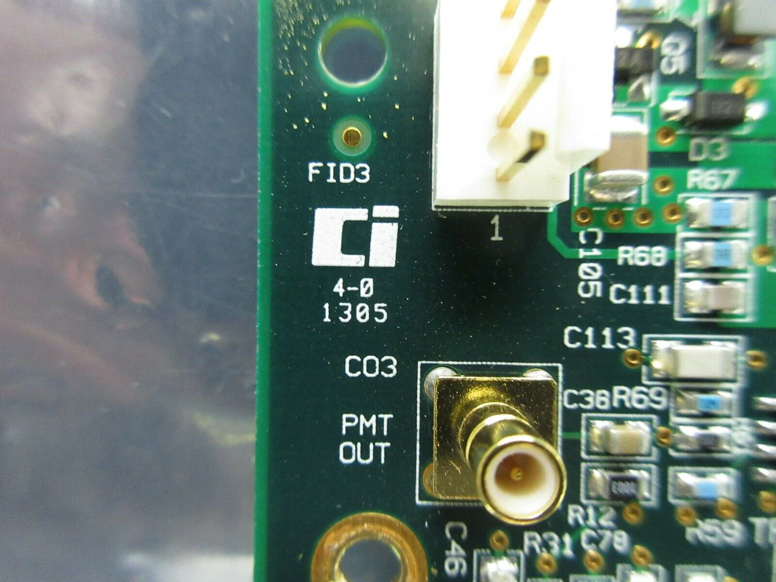 Particle Measuring Systems 1000005103 Sensor Board PCB Rev. A Used Working - Image 8