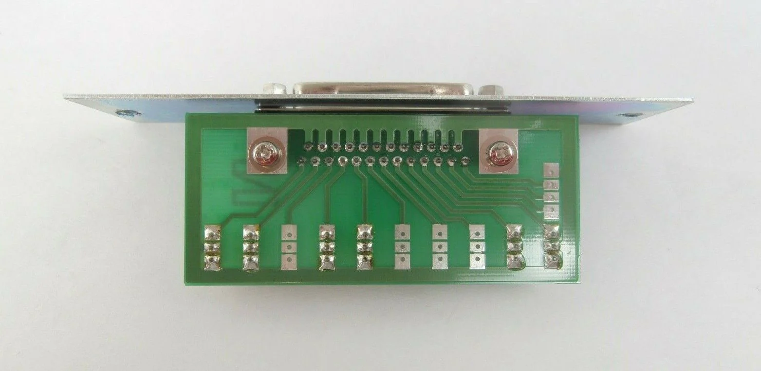 Pearl Kogyo DSUB25-CNT1-10 RF Monitor Connector Board PCB Working Surplus - Image 3