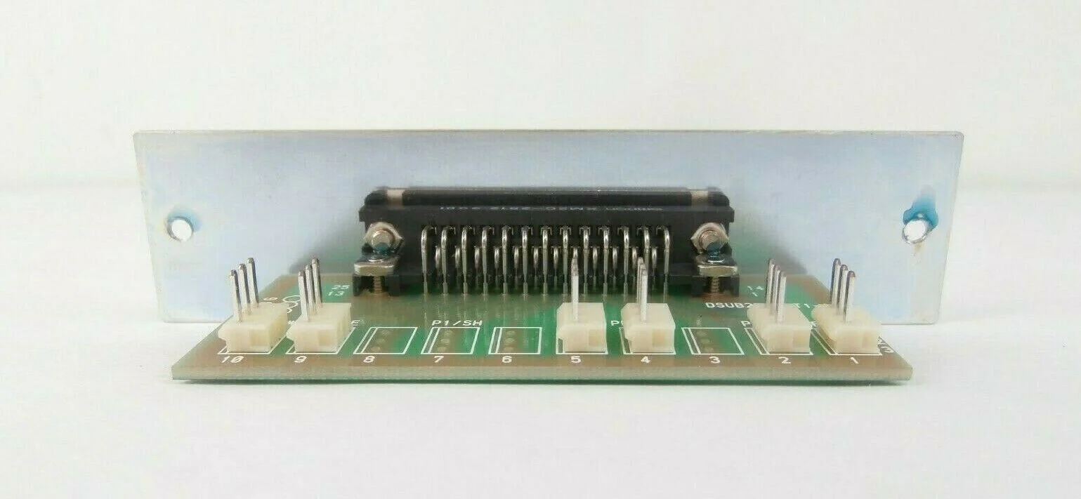 Pearl Kogyo DSUB25-CNT1-10 RF Monitor Connector Board PCB Working Surplus - Image 4
