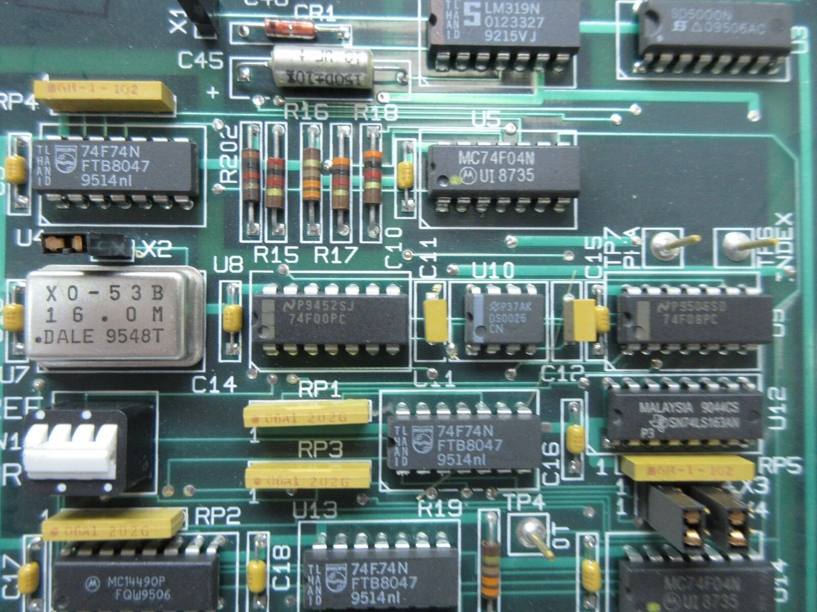 Perkin-Elmer 851-8242-006 Processor PCB Card Rev. J SVG ASML 90S Used Working - Image 10