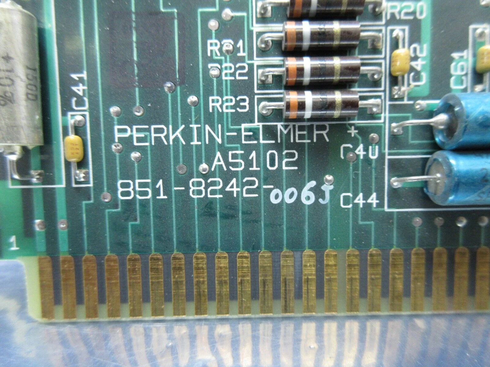 Perkin-Elmer 851-8242-006 Processor PCB Card Rev. J SVG ASML 90S Used Working - Image 12