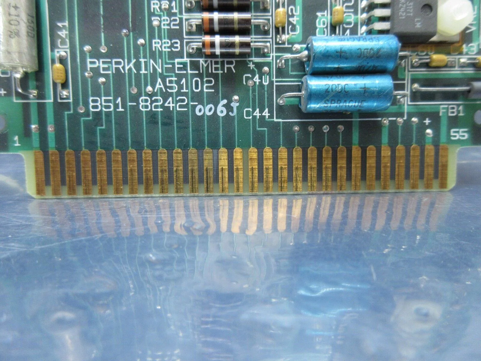 Perkin-Elmer 851-8242-006 Processor PCB Card Rev. J SVG ASML 90S Used Working - Image 8