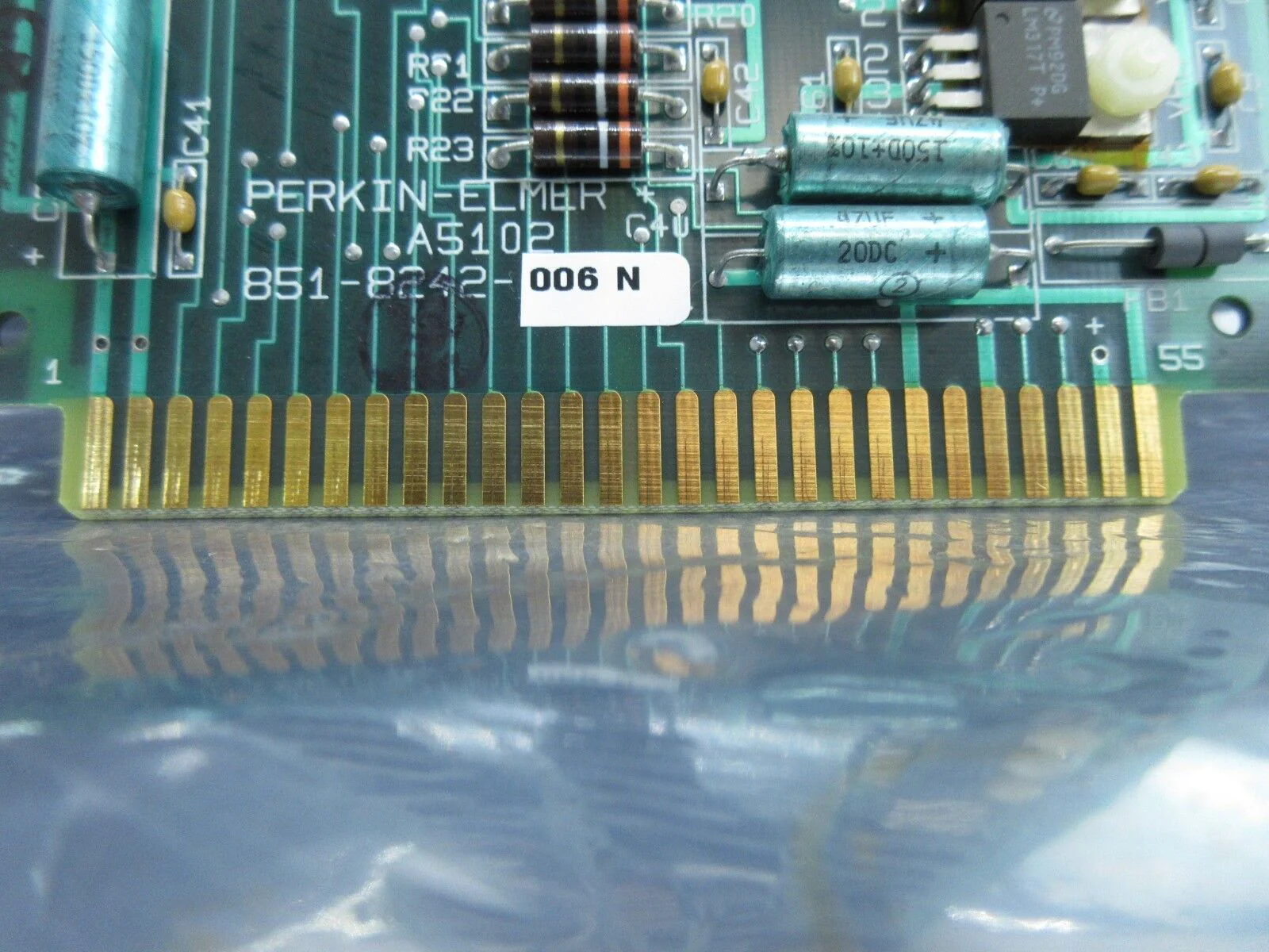 Perkin-Elmer 851-8242-006 Processor PCB Card Rev. N SVG ASML 90S Used Working - Image 8