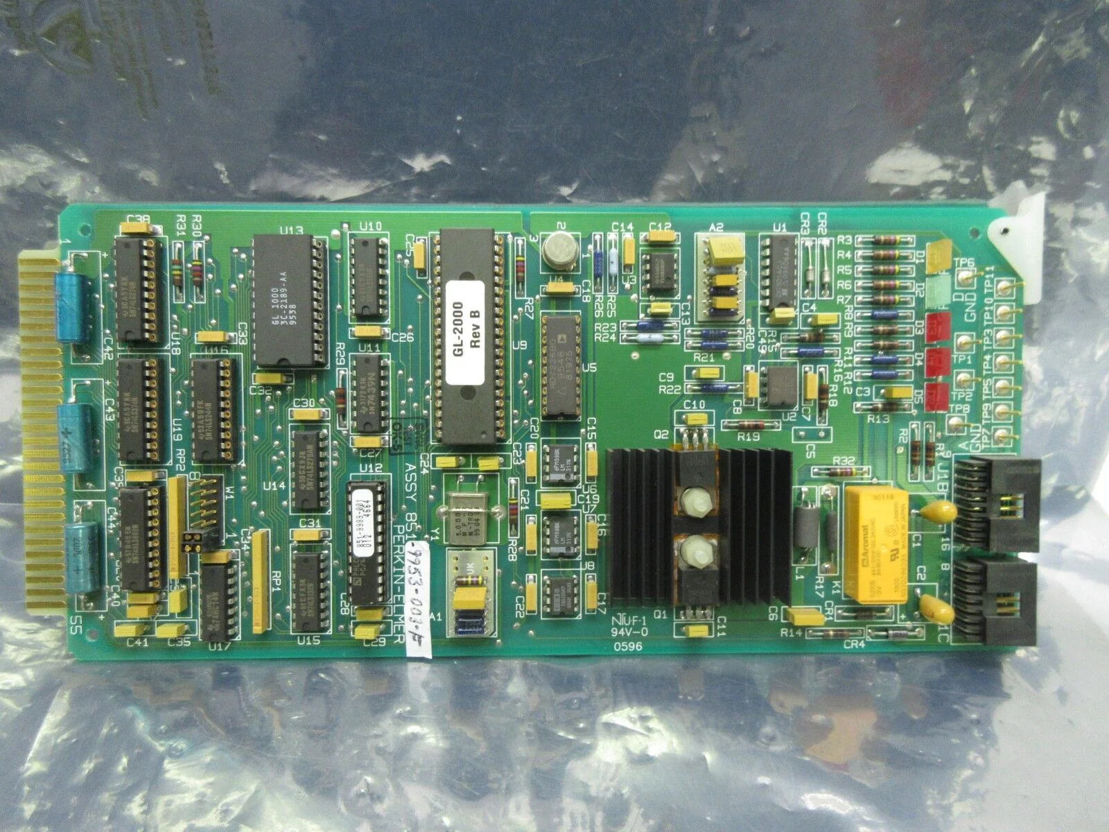 Perkin-Elmer 851-9953-003 Processor PCB Card Rev. F ASML 90S DUV Used Working - Image 2