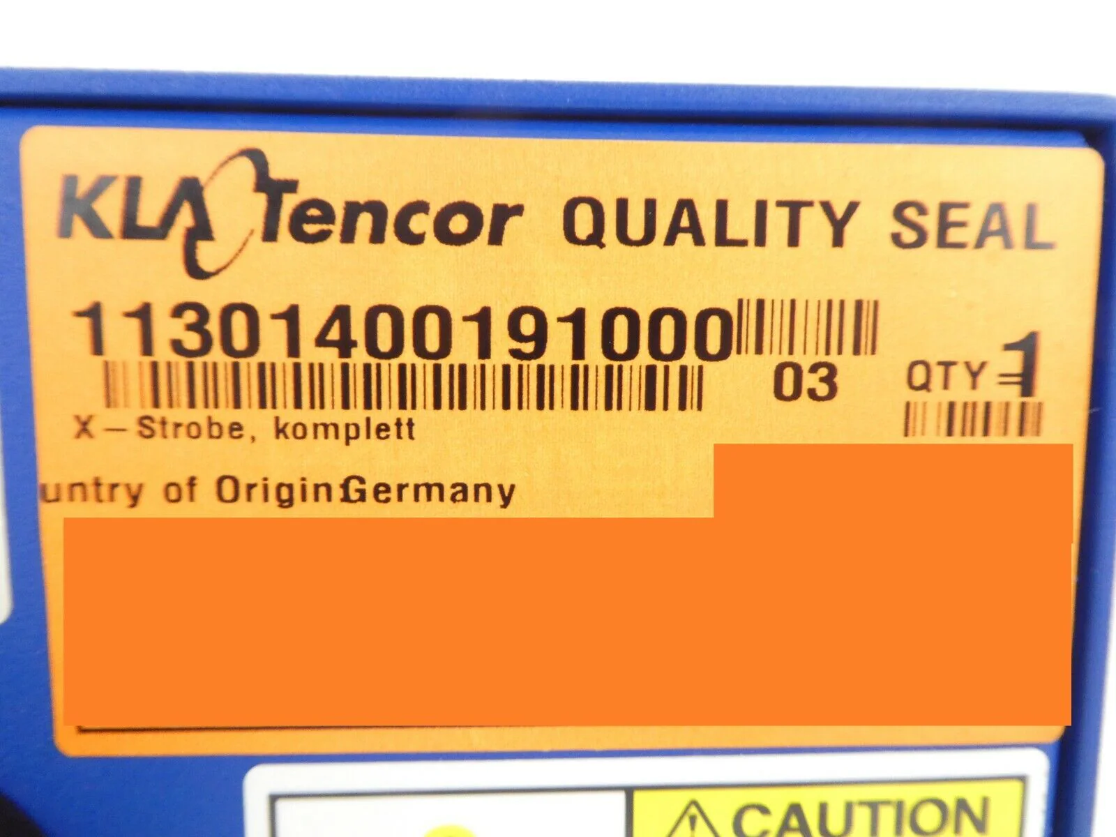 Perkin-Elmer MVS-9012-05 Fiber Optic X-Strobe Source KLA 11301400191000 Working - Image 10