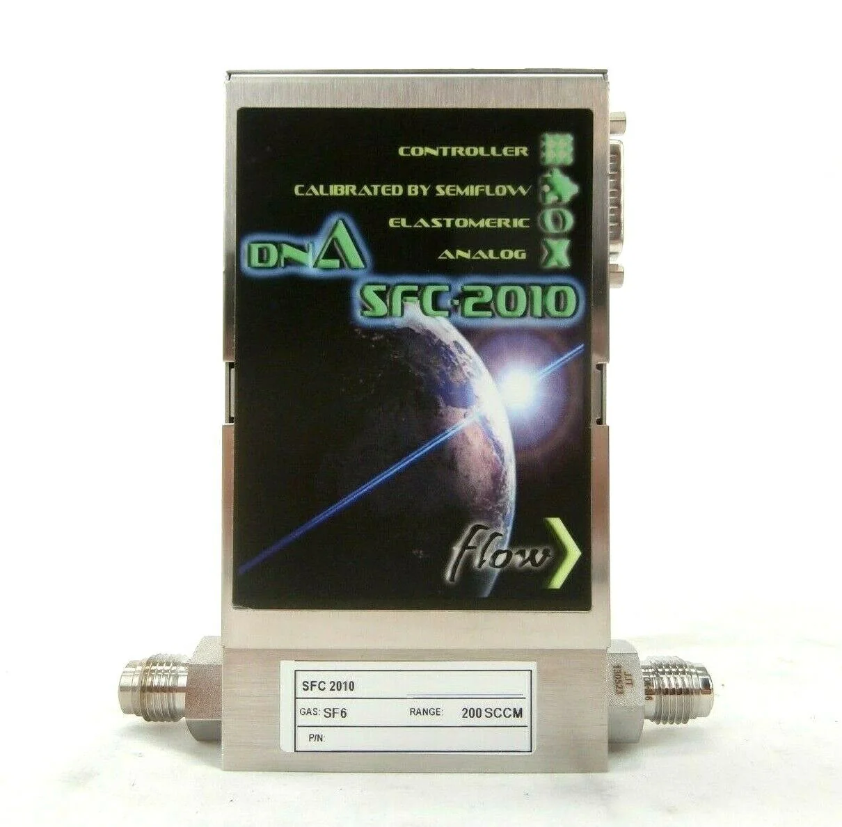 Perkin-Elmer SFC 2010 Mass Flow Controller MFC DNA 200 SCCM SF6 Working Spare - Image 2