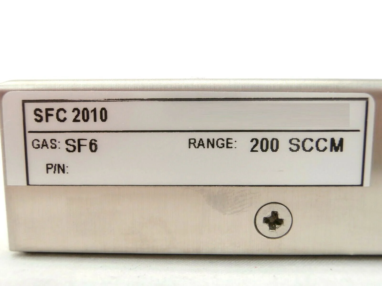 Perkin-Elmer SFC 2010 Mass Flow Controller MFC DNA 200 SCCM SF6 Working Spare - Image 9