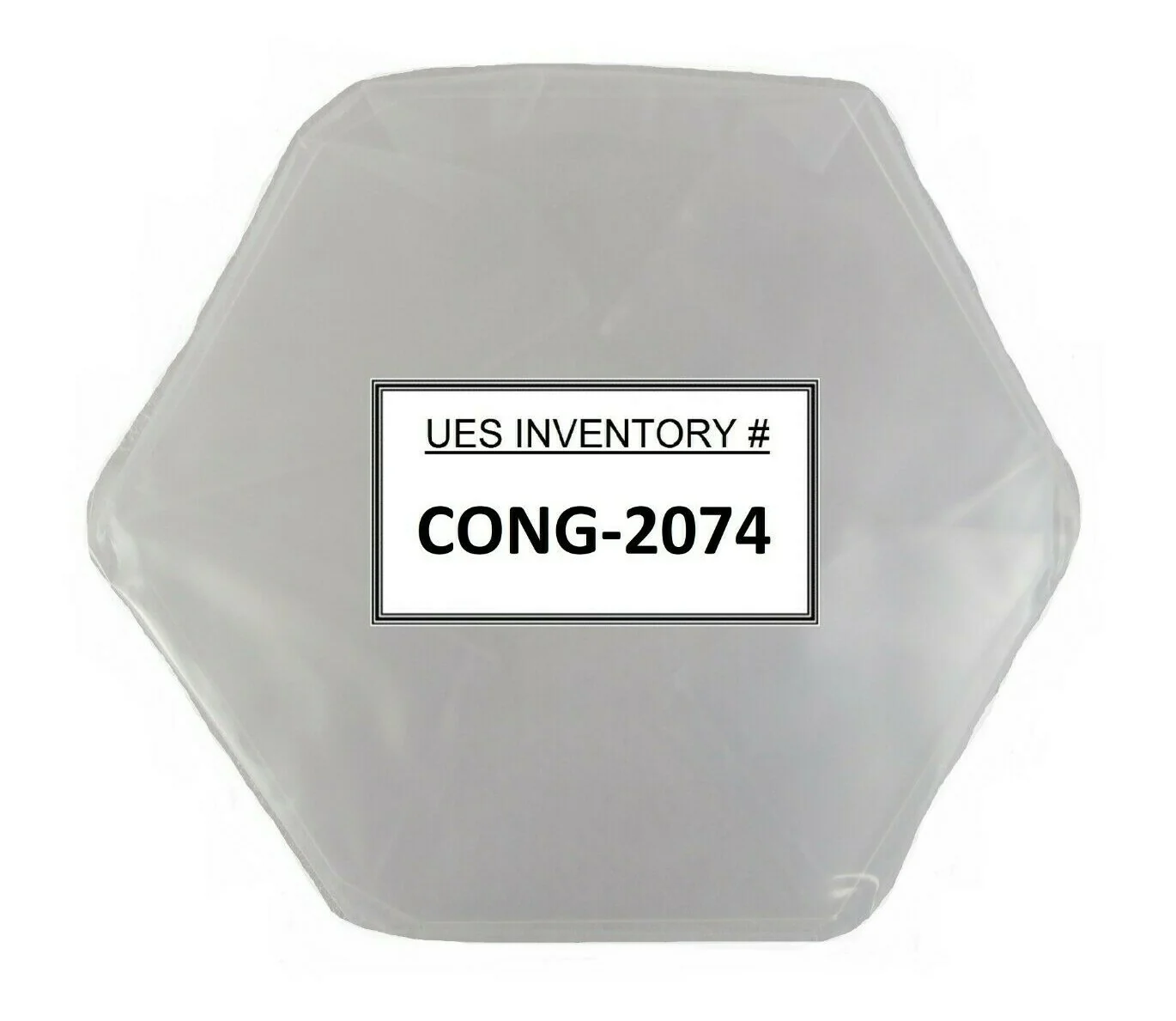 Persys Engineering Opaque Hexagonal Quartz Plate AMAT Applied Materials New