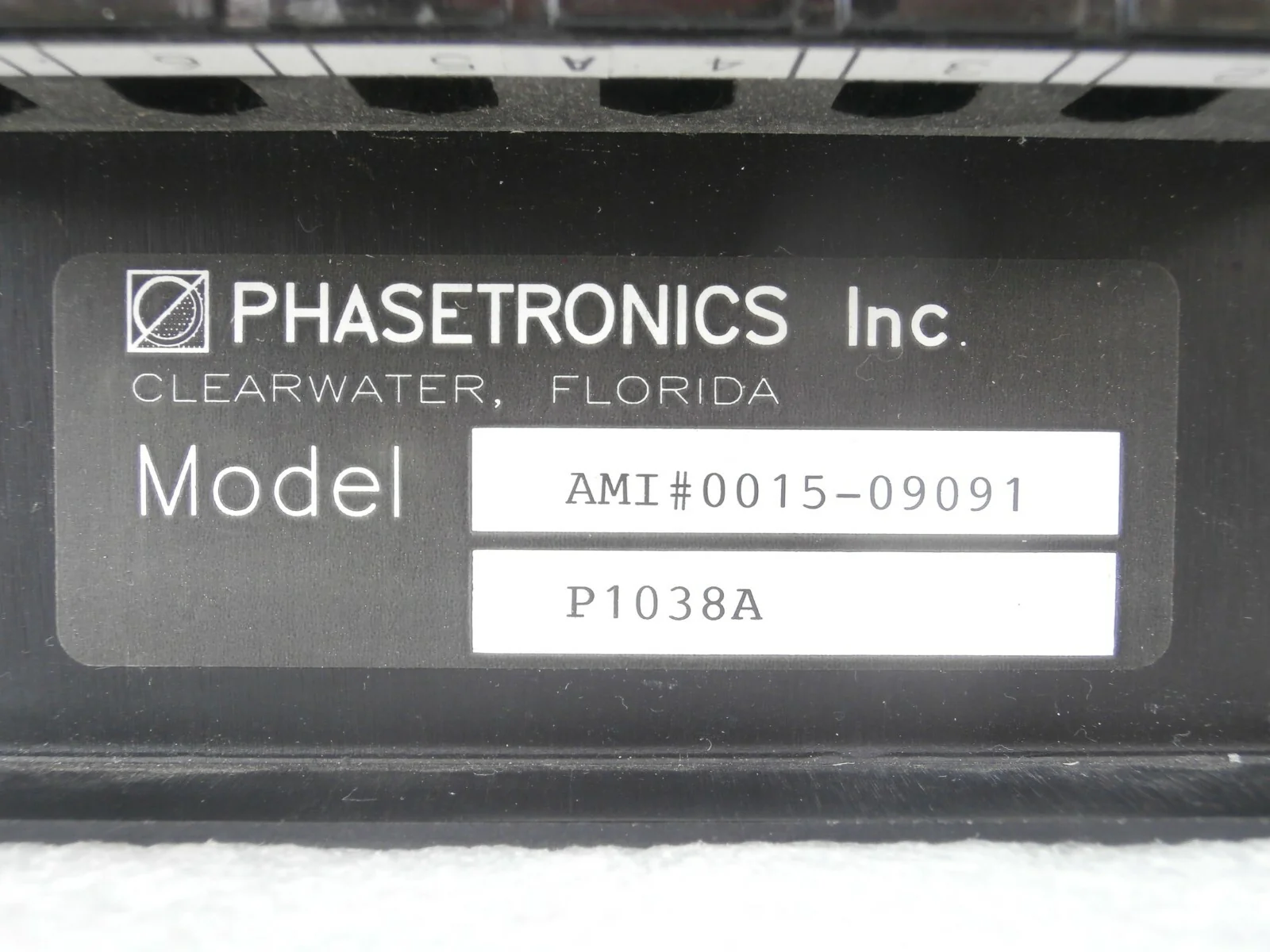 Phasetronics P1038A 3 Phase Angle Lamp Drive AMAT 0015-09091 P5000 Working - Image 9