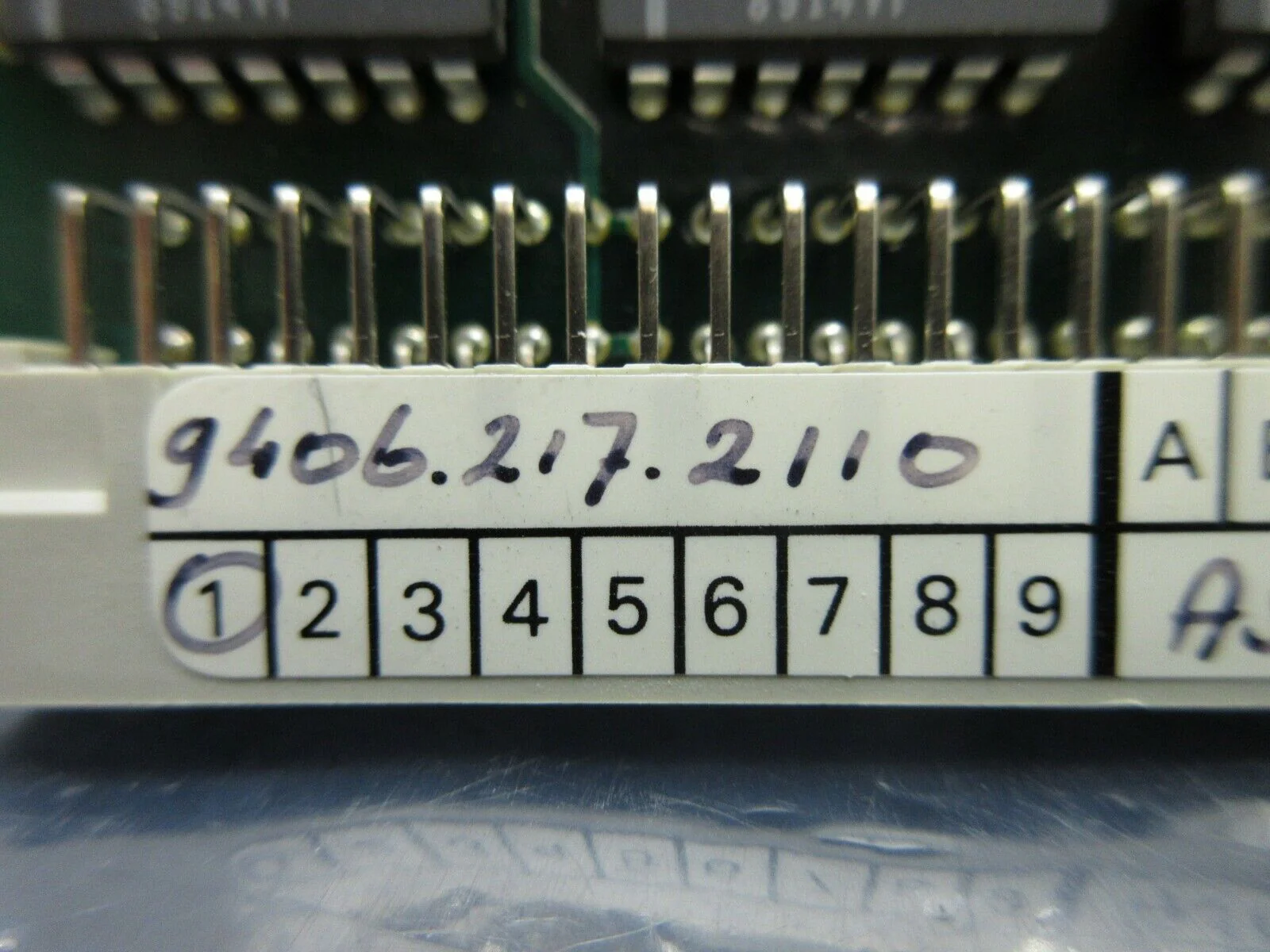 Philips 1721/10 Processor PCB Card ASML 9406.217.2110 PAS 5000/2500 Used Working - Image 12