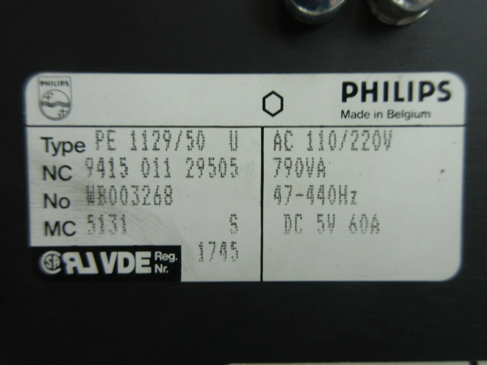 Philips 9415 011 29505 Power Supply PCB Card ASML 4022.418.1581 PAS Used Working - Image 12