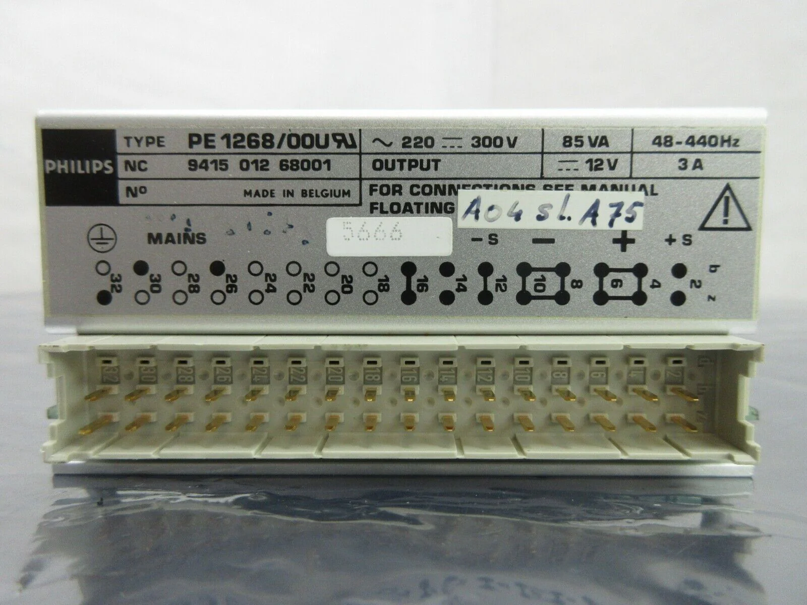 Philips 9415 012 68001 Power Supply PCB Card PE 1268/00U ASML PAS 5000/2500 Used - Image 6