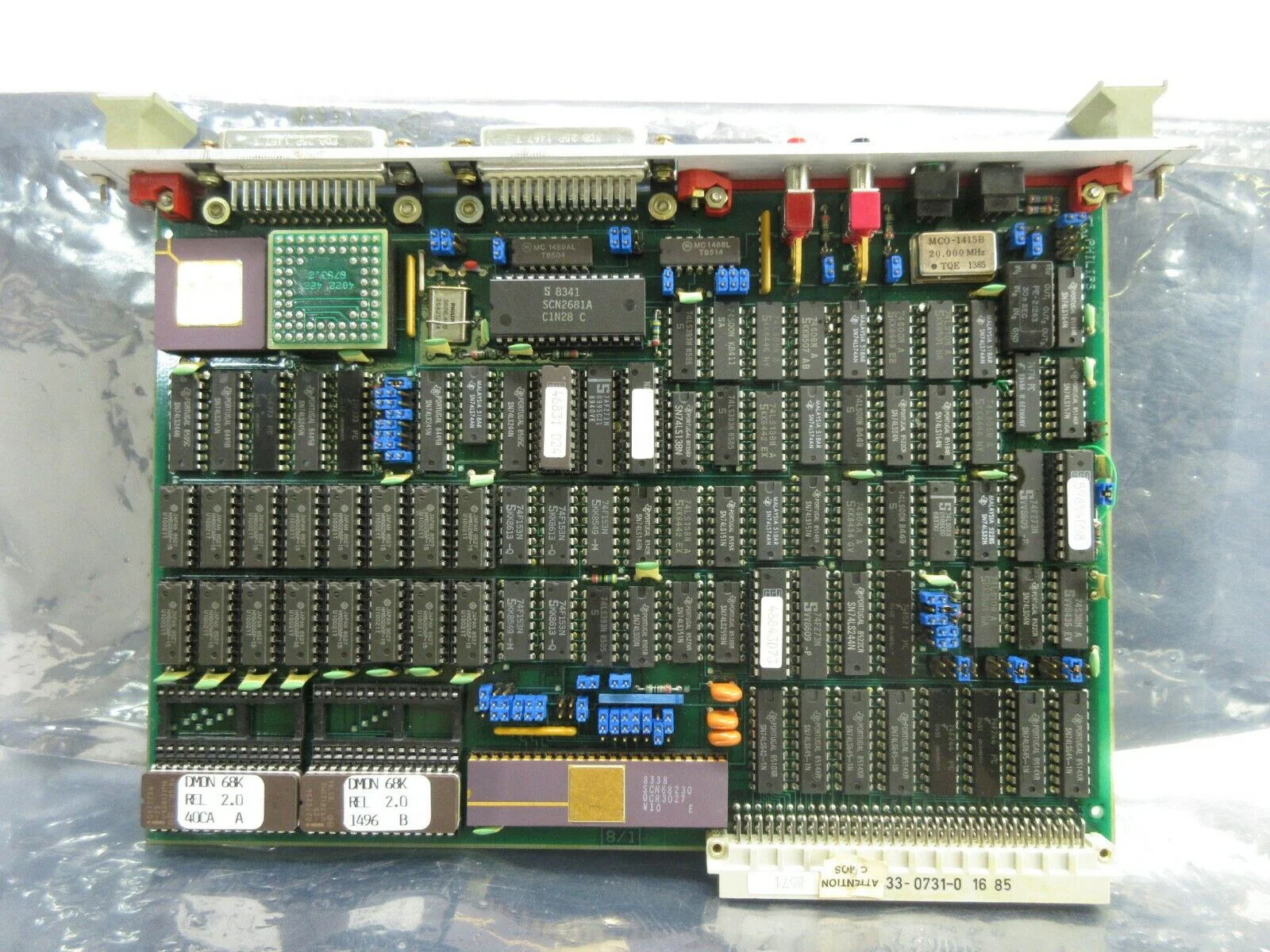 Philips PG 2024 CPU PCB Card ASML PAS 5000/2500 Wafer Stepper System Used - Image 2