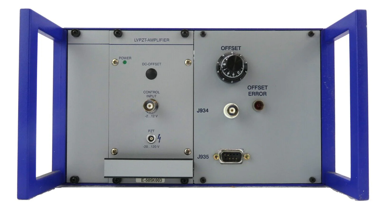 PI Physik Instrumente E-501K005 Amplifier Module LVPZT-AMPLIFIER Working Surplus