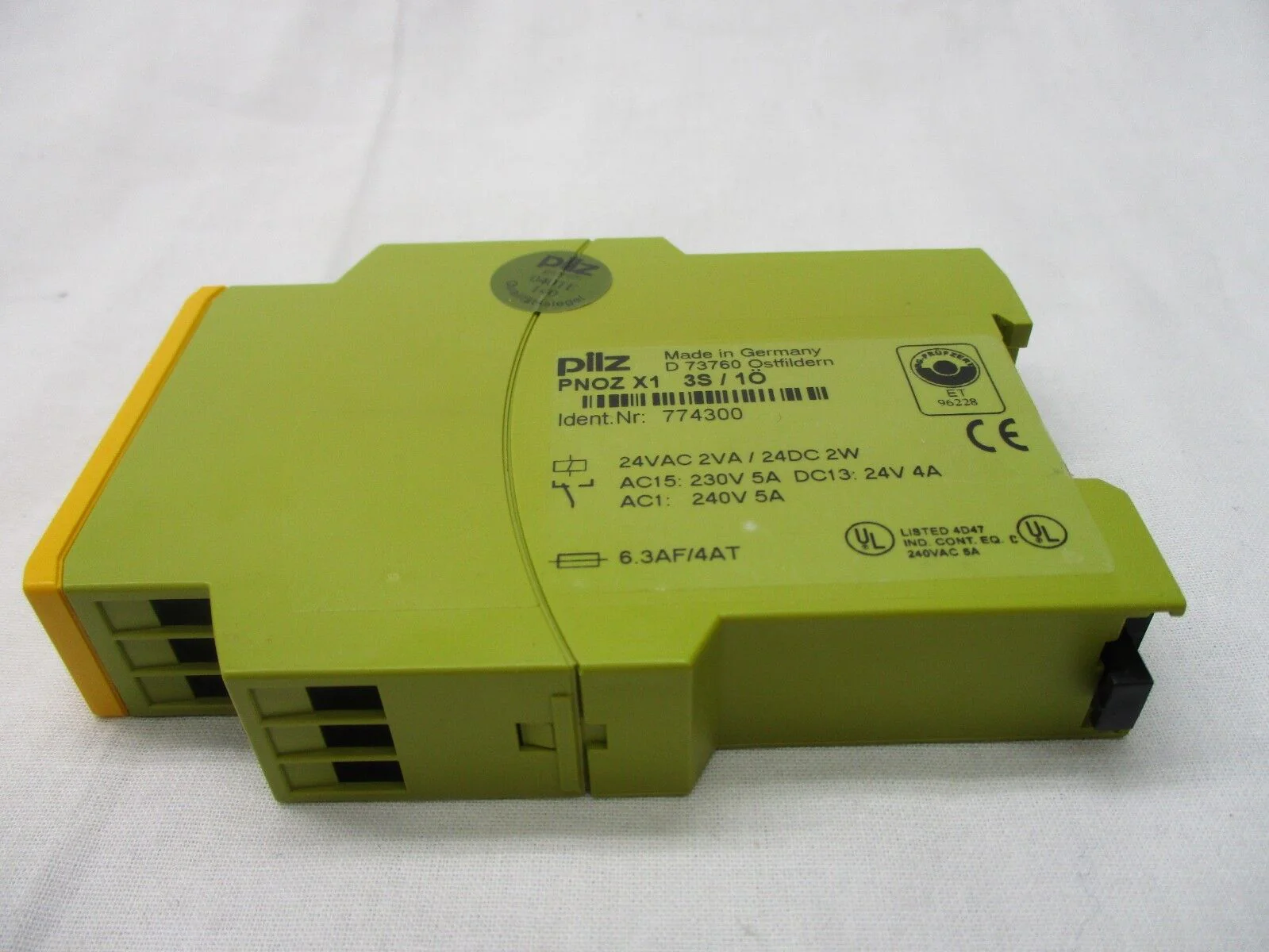 Pilz 774300 Safety Relay DIN Mount PNOZ X1 Reseller Lot of 2 Used Working - Image 11