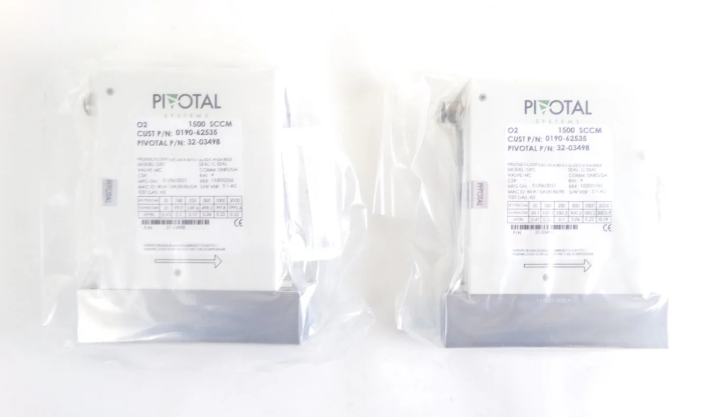 Pivotal Systems 32-03498 Mass Flow Controller MFC AMAT 0190-62535 Lot of 7 New - Image 8
