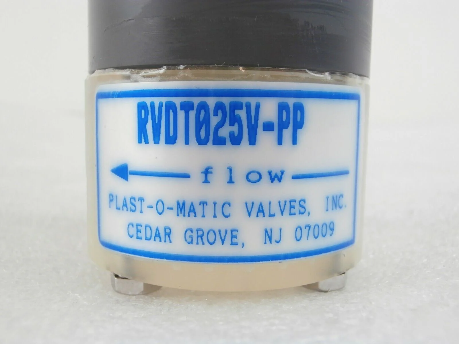 Plast-O-Matic Valves RVDT025V-PP Diagram Relief Valve Ryan Herco 5423.602 New - Image 11