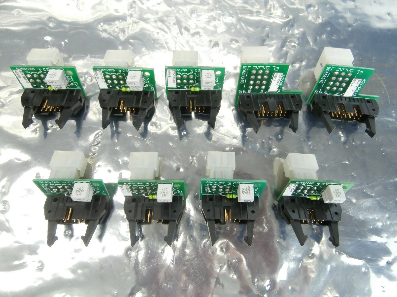 Power-One BD65124B Power Supply Plug Converter Board PCB BD65126B Lot of 9 Used - Image 2