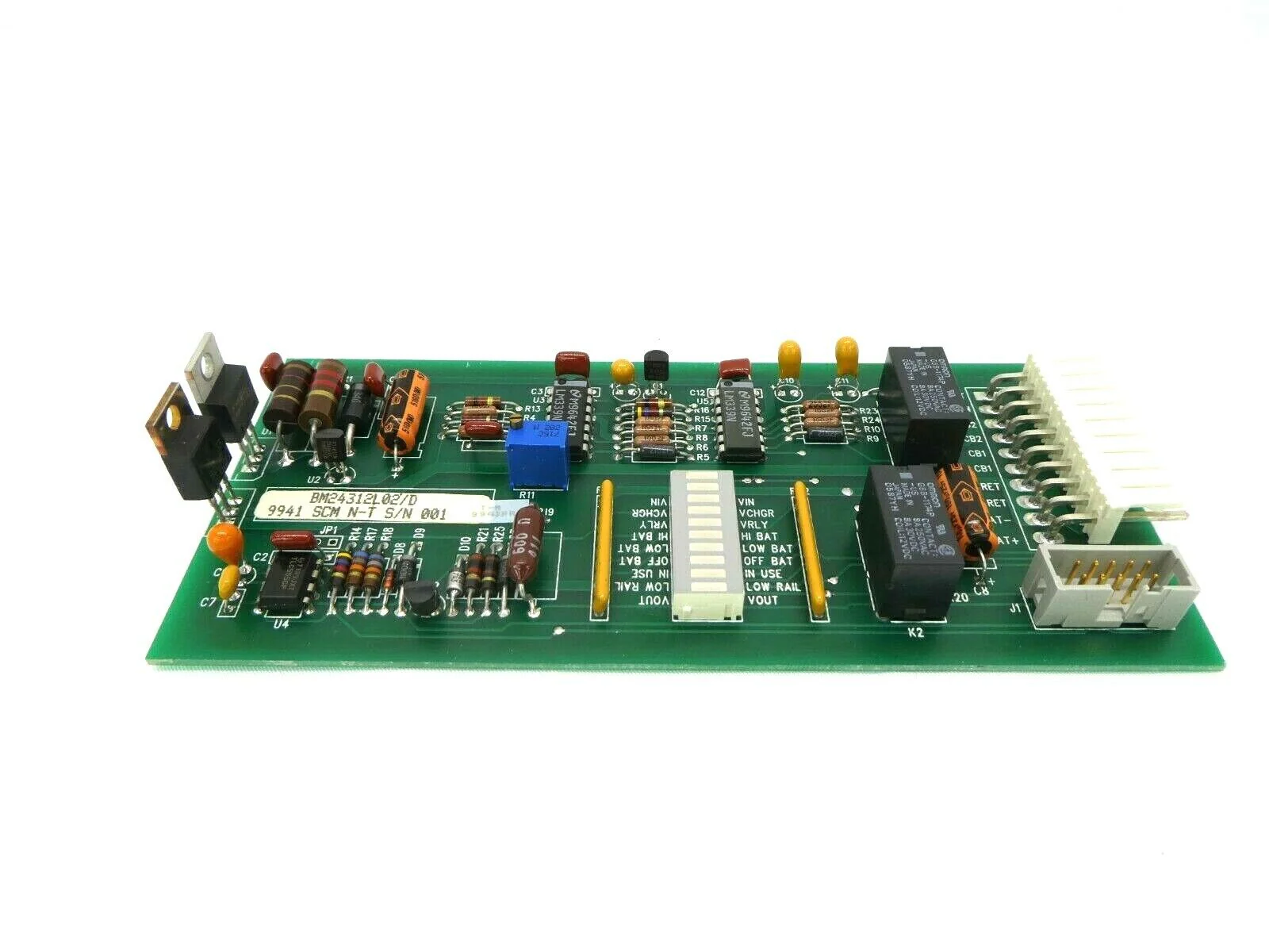 PRI Automation BM24312L02/D Processor Board PCB PB24312 BM24312 Working Spare - Image 6
