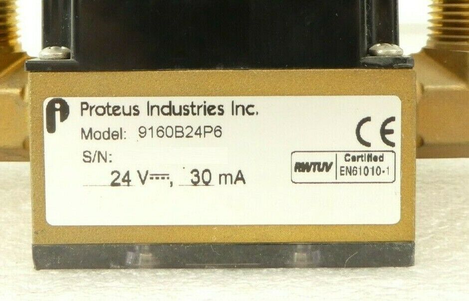 Proteus 9160B24P6 Flow Meter AMAT Applied Materials 0190-35440 Lot of 2 Working - Image 12