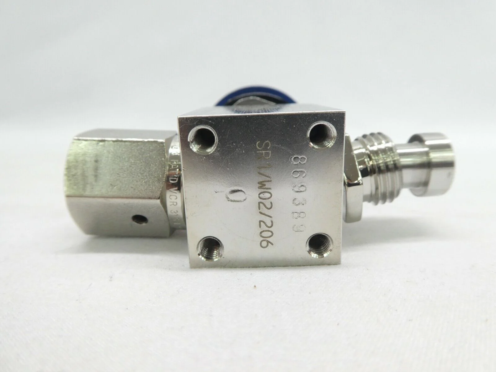 Qualiflow 2x10-9atm.cm3/Sec 2-Way Pneumatic Valve Male/Female Lot of 5 Working - Image 11