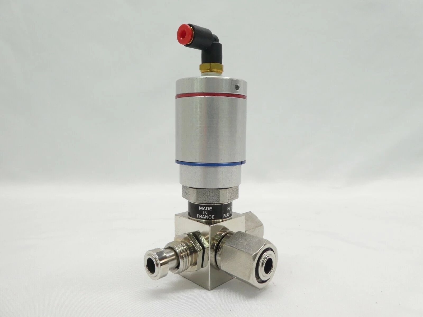 Qualiflow 2x10-9atm.cm3/Sec 3-Way Pneumatic Valve F HF Series Lot of 3 Working - Image 8