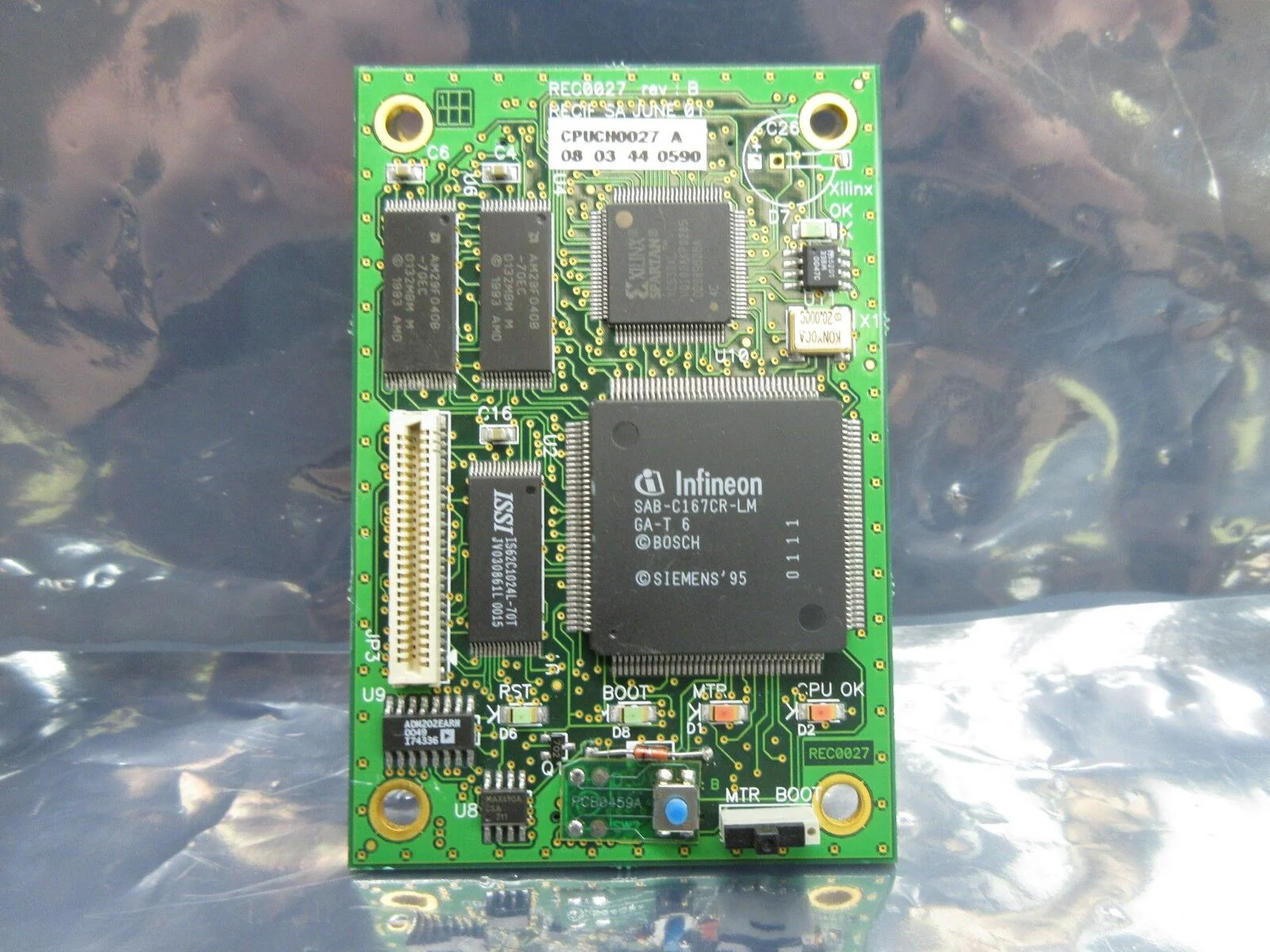 RECIF Technologies CPUCH0027A CPU Board REC0027A PCB Nikon NSR System Used - Image 3