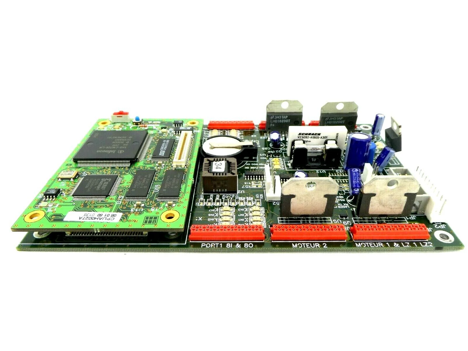 RECIF Technologies MOBJH0131D Motherboard PCB with CPU CPUAH0027A Working Spare - Image 6